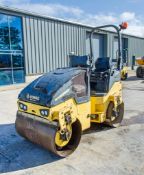 Bomag BW120AD-5 diesel driven vibrating roller Year: 2016 S/N: 101880381123 Recorded hours: 1552