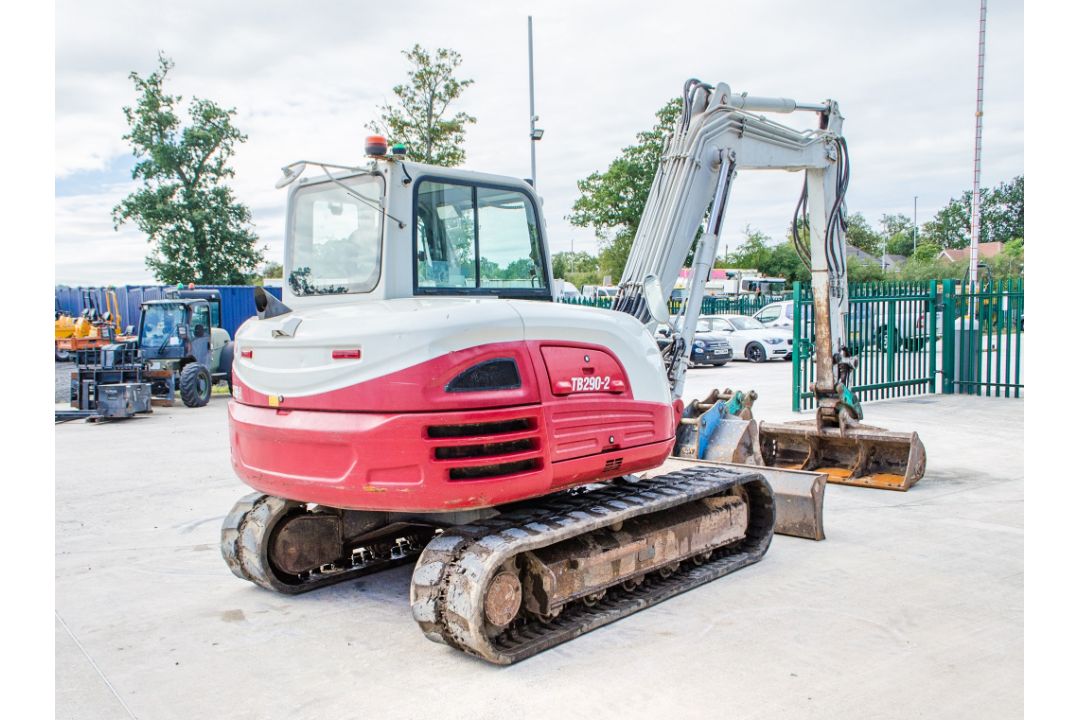 Takeuchi TB290-2 8.4 tonne rubber tracked midi excavator Year: 2020 S/N: 190500537 Recorded hours: - Image 3 of 28