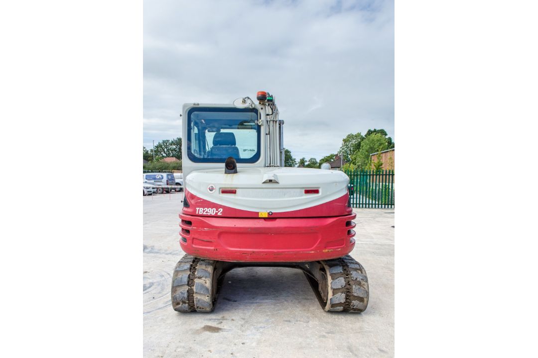 Takeuchi TB290-2 8.4 tonne rubber tracked midi excavator Year: 2020 S/N: 190500537 Recorded hours: - Image 6 of 28
