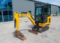 JCB 15 C-1 1.5 tonne rubber tracked mini excavator Year: 2021 S/N: 3040285 Recorded Hours: 1107