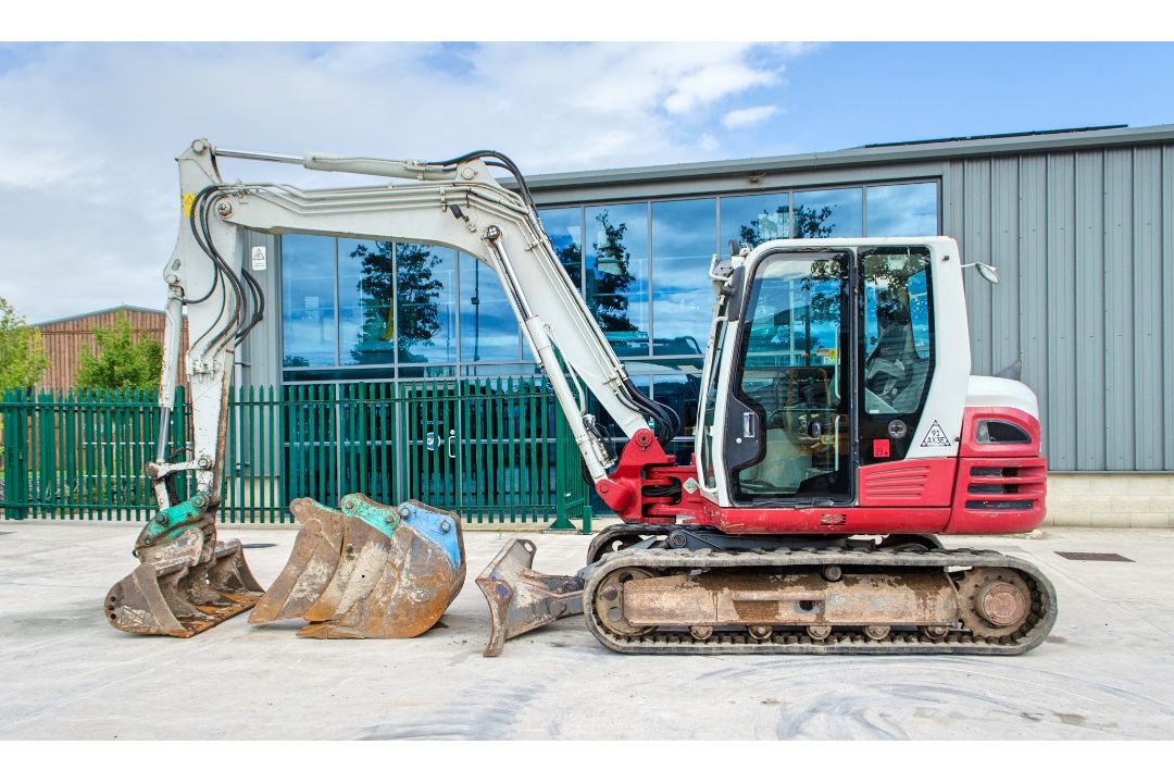 Takeuchi TB290-2 8.4 tonne rubber tracked midi excavator Year: 2020 S/N: 190500537 Recorded hours: - Image 7 of 28