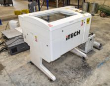 Itech LG6040N laser cutting machine Year: 2022 S/N: 52664 c/w S&A CW5000TG water chiller unit and