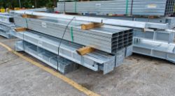 Auction of new steel framed building frames and purlins