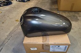 New and unused CCM Spitfire fuel tank in gun metal grey