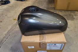 New and unused CCM Spitfire fuel tank in gun metal grey