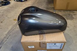 New and unused CCM Spitfire fuel tank in gun metal grey