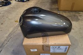 New and unused CCM Spitfire fuel tank in gun metal grey