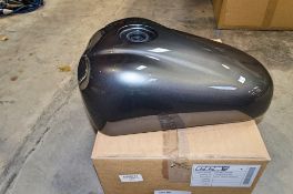 New and unused CCM Spitfire fuel tank in gun metal grey