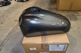New and unused CCM Spitfire fuel tank in gun metal grey