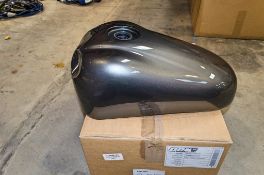 New and unused CCM Spitfire fuel tank in gun metal grey