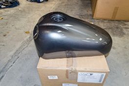 New and unused CCM Spitfire fuel tank in gun metal grey