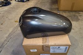 New and unused CCM Spitfire fuel tank in gun metal grey