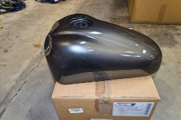 New and unused CCM Spitfire fuel tank in gun metal grey