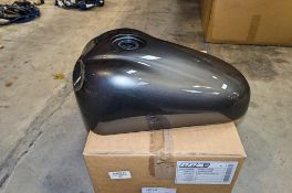 New and unused CCM Spitfire fuel tank in gun metal grey