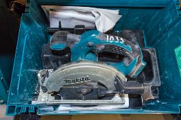 Makita DSS611 18v 165mm circular saw c/w carry case