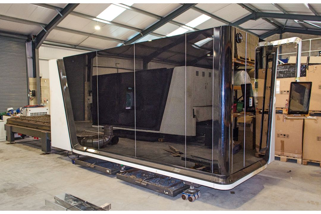 Travel Cutter Machine Bodor P3 12kw CNC fibre laser cutting machine Year: 2023 S/N ...
