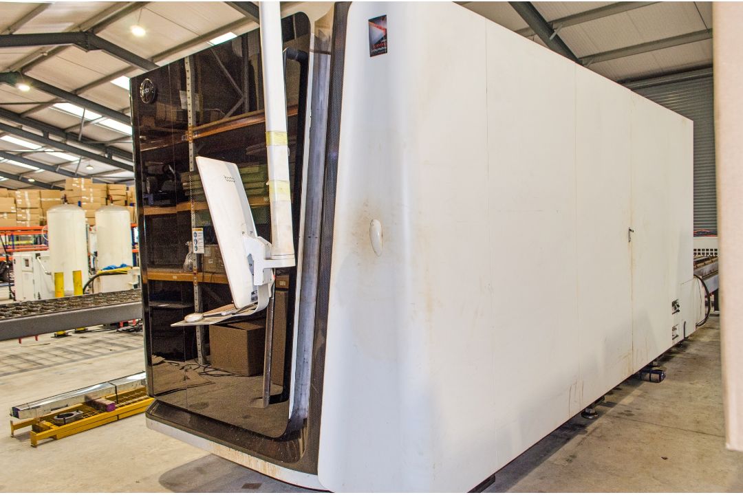 Travel Cutter Machine Bodor P3 12kw CNC fibre laser cutting machine Year: 2023 S/N ...
