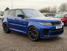 Land Rover Range Rover Sport SVR 5.0 V8 2018 '18 Reg' Sat Nav - A/C - ULEZ Compliant - 4WD