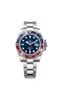 Rolex GMT Master II Oyster Perpetual White gold '2022 Year' Midnight Dial Box & Card (Verified)