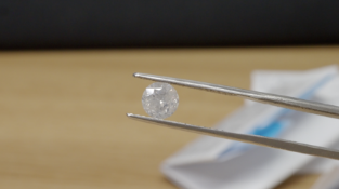 Round Brilliant Cut 1.01 Carat ( Natural Diamond ) G Colour I3 Clarity