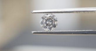 Round Brilliant Cut 0.53 ( Natural Diamond ) G Colour VS2 Clarity GIA Certificate