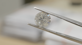 Round Brilliant Cut 3.98 Carat ( Natural Diamond ) J Colour I2 Clarity