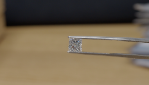 Princess Cut 1.00 Carat ( Natural Diamond ) H Colour I1 Clarity