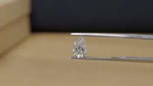 Pear Cut 1.21 Carat ( Natural Diamond ) F Colour SI1 Clarity