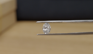 Oval Cut 1.02 Carat ( Natural Diamond ) F Colour SI2 Clarity