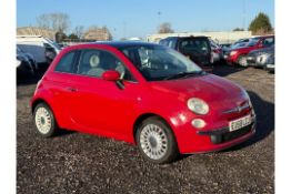 Fiat 500 1.2 Lounge Hatchback 2008 '58 Reg' Panoramic Glass Roof - ULEZ Compliant - A/C