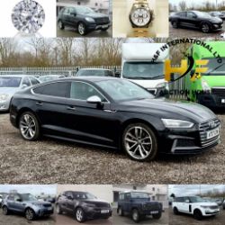 ** Commercial Vehicle & Luxury Car Event ** Range Rover Vogue SE 4.4 V8 2018 - Land Rover Defender 90 2.5 TD5 StationWagon - Over 60+ Lots **