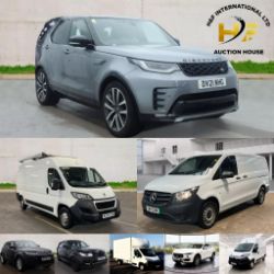 ** Commercial Vehicle & Luxury Car Event ** Land Rover Discovery R Dynamic SE 2021 - Range Rover Evoque 2019 Massive Spec Only 32,735 Miles **