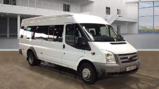 **ON SALE**Ford Transit 2.2 TDCI 135 EL L4 M/R MiniBus 17 Seats 2013 '63 reg' Twin Rear Axle