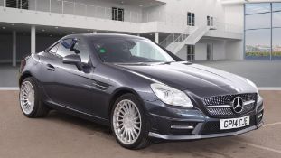 ** ON SALE ** Mercedes Benz SLK 2.1 CDI 250 B/E Tip tonic Roadster 2014 '14 Reg' Sat Nav - A/C