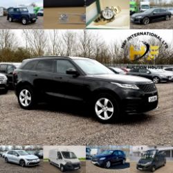 ** Commercial Vehicle, Luxury Car & Jewellery Event ** Range Rover Velar R Dynamic 2019 - Rolex Daytona Yellow Gold 2023 full Set ** 60+ Lots **