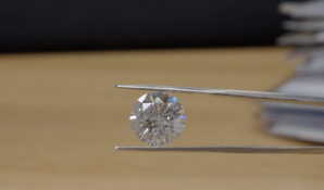 Round Brilliant Cut 8.02 Carat ( Natural Diamond ) G Colour I1 Clarity IGI Certificate