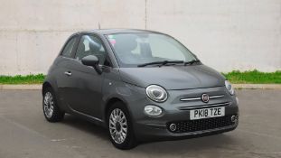 Fiat 500 1.2 Lounge Hatchback 2018 '18 Reg' ULEZ Compliant - A/C - Panoramic Roof - 70,240 Miles