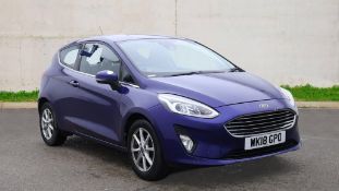 Ford Fiesta 1.0 EcoBoost 100 Zetec Hatchback 2018 '18 Reg' ULEZ Complaint - A/C - 70,296 Miles