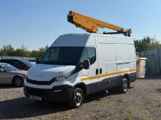 Iveco Daily 50c15 3.0 HPI 3520L H/R 2016 '16 Reg' Cherry Picker ** RARE ** 59,928 Miles