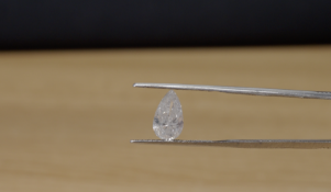Pear Cut 2.02 Carat ( Natural Diamond ) F Colour I3 Clarity E.D.R Certificate
