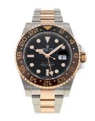 Rolex GMT Master II OysterSteel & Rose Gold '2021 Year' 126711CHNR Model Box & Card ( Verified )