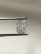 Radiant Cut 1.01 Carat ( Natural ) Diamond H I3 Clarity
