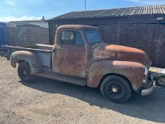 GMC 100 Series 3100 Pick Up '1953 Year' inline 6-Cylinder 3 Speed Column Shift - Original Patina