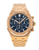 Audemars Piguet Royal Oak Chronograph 18k Rose Gold '2023 Year' Box And Card ( Verified )