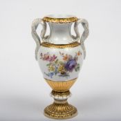 Schlangenhenkelvase Meissen, 1860-1924