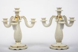 Paar , Tischleuchter Rosenthal 1938-1956