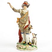 Meissen, Flötenspieler mit Hund