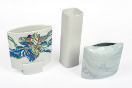 Vasen-Konvolut-Rosenthal Kunstabt. Selb ab 1970.