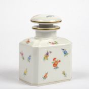 Teedose Meissen 'Streublümchen' nach 1934