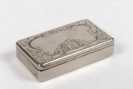 Silber Tabatiere
